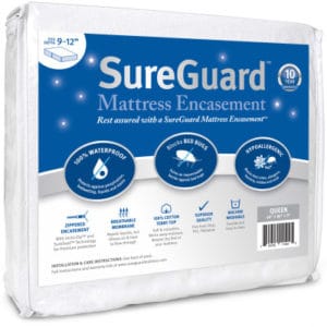 sureguard mattress protector bed bug mattress protector