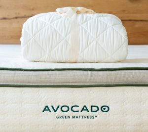 avocado green mattress protector