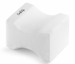 white Hip And Joint Pain Dioxide Knee Pillow With Washable Cover Memory Foam Contour Leg Pillow To Relieve Lower Back Sciatica And Pregnancy Discomfort ideal for side sleepers Knee 