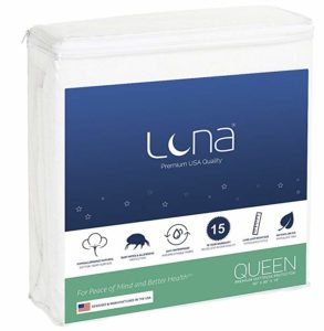 Luna Premium Hypoallergenic Waterproof Mattress Protector