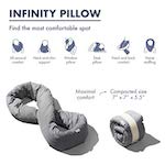 huzi infinity pillow