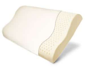 Organic Textiles Organic Latex Contour Pillow