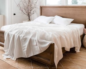 rough linen sheets