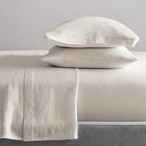 west elm belgian flax linen sheet