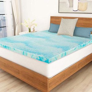 Polar Sleep Swirl Memory Foam Mattress Topper