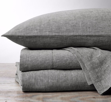 Coyuchi Organic Linen Chambray Sheet Set