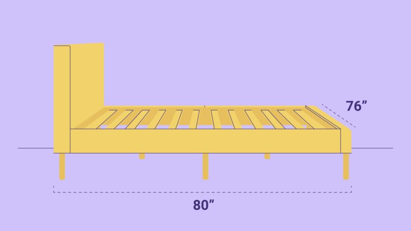 King Size Bed Frame Dimensions - Sleep Junkie