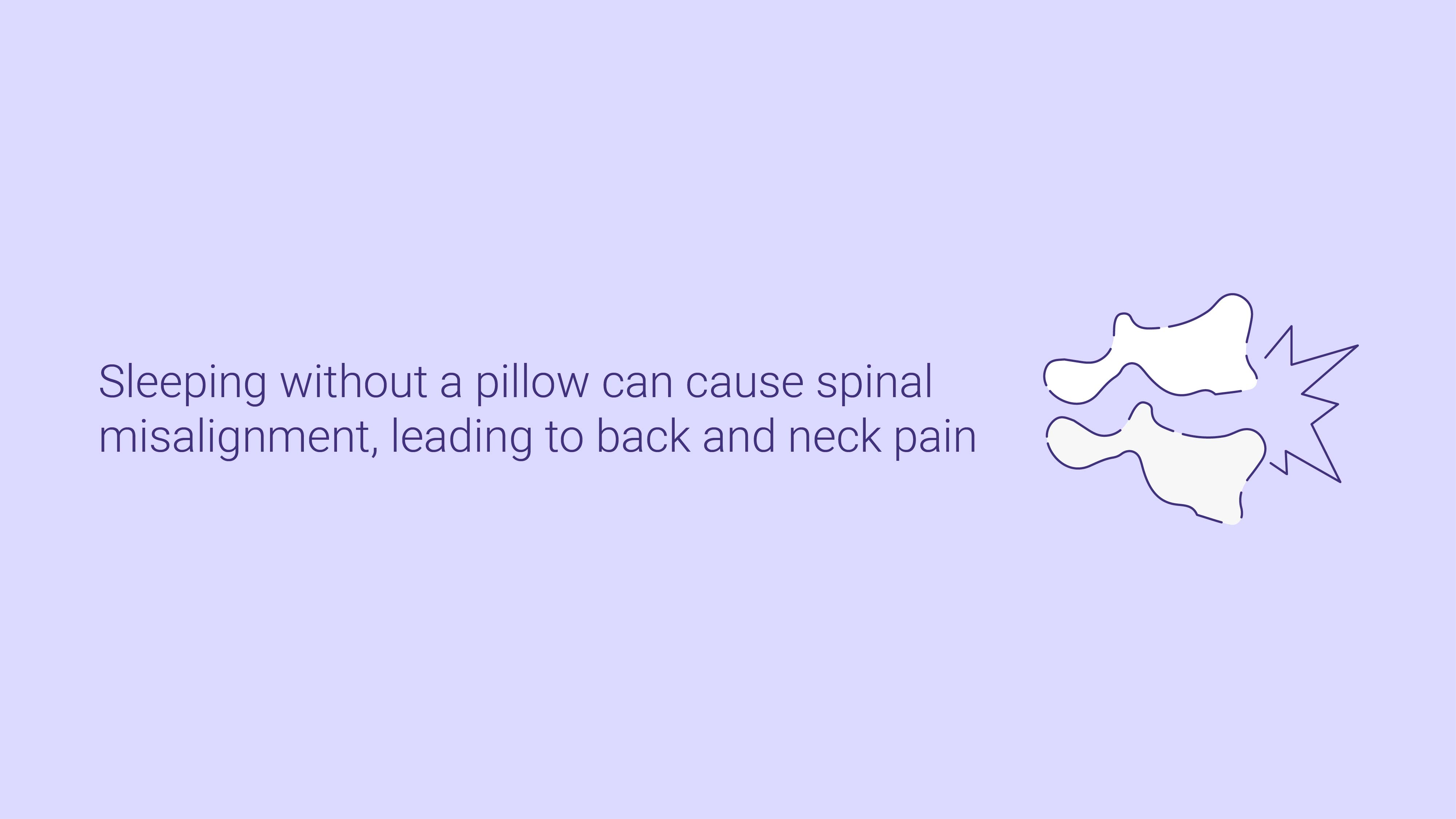 Sleeping Without a Pillow