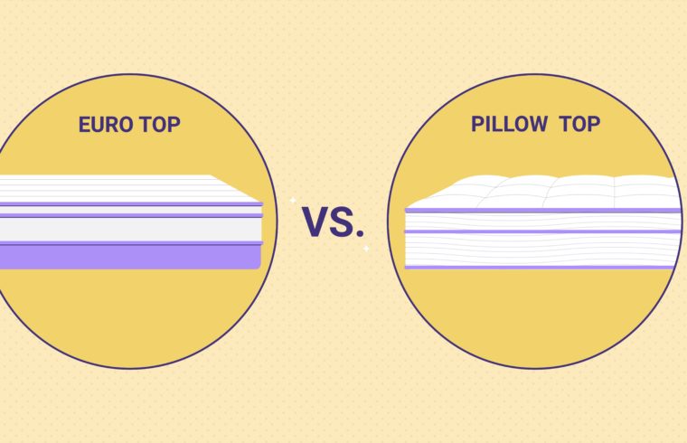 The Difference Between Euro Top and Pillow Top Mattresses 