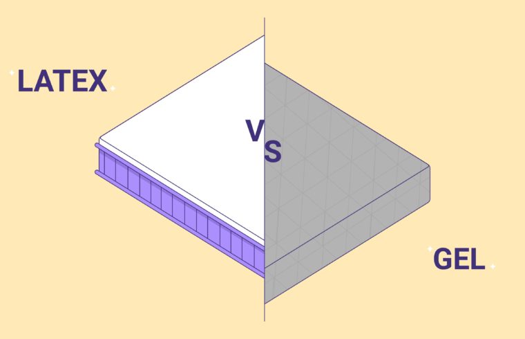 Gel Memory Foam vs. Latex: What’s the Difference?