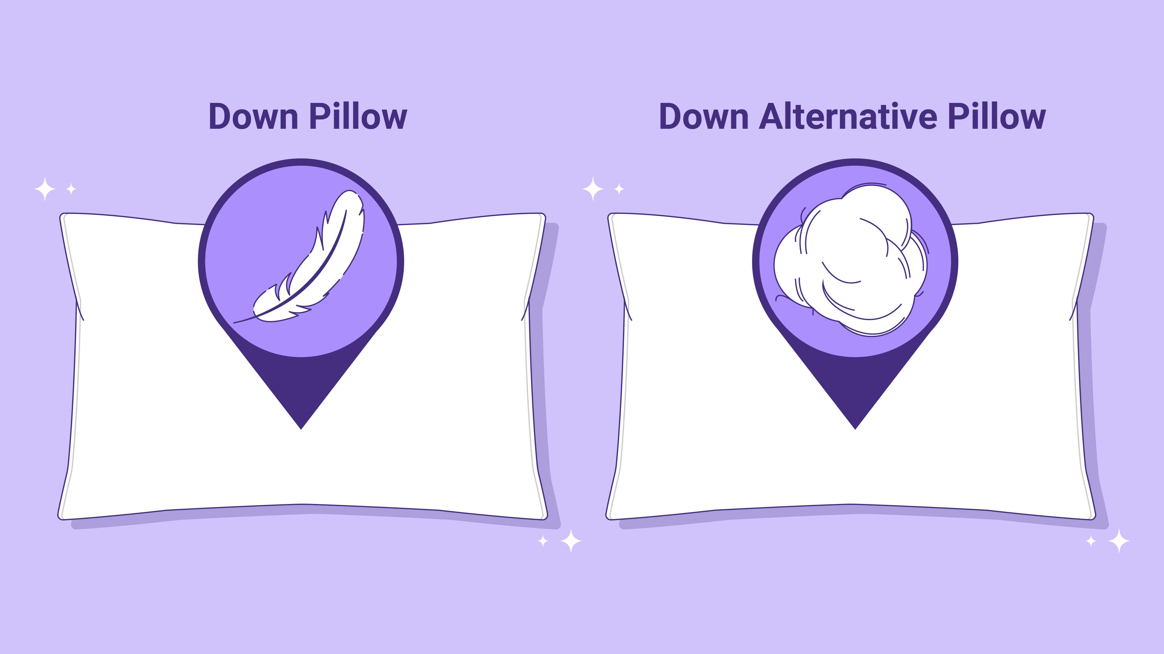 Down vs. Down Alternative Pillow: Which is Best?