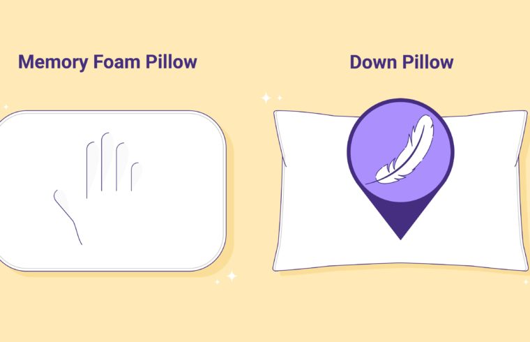 Memory Foam vs. Down Pillow: Which is Best?