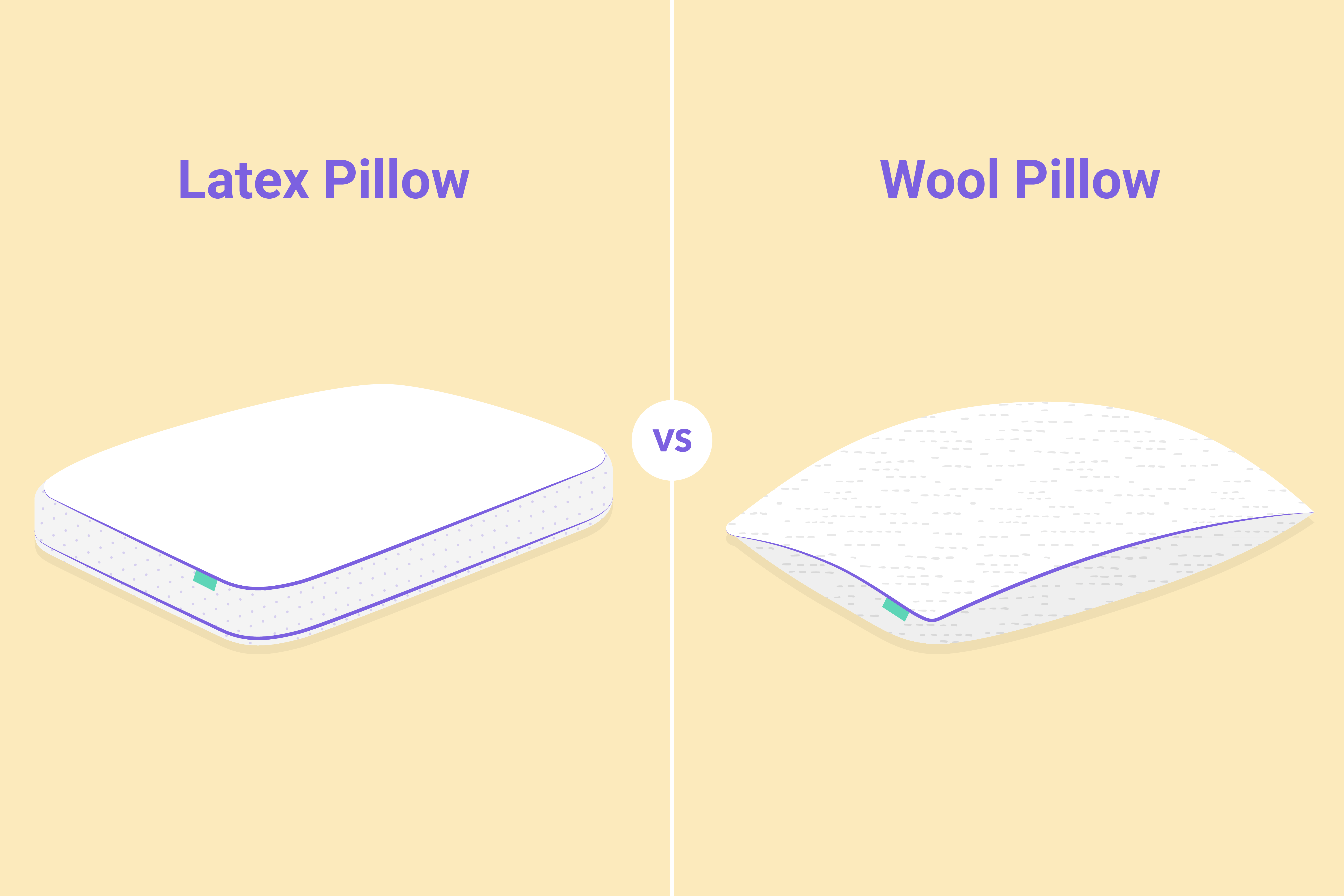 Latex vs Wool Pillow – Which is Right for You?